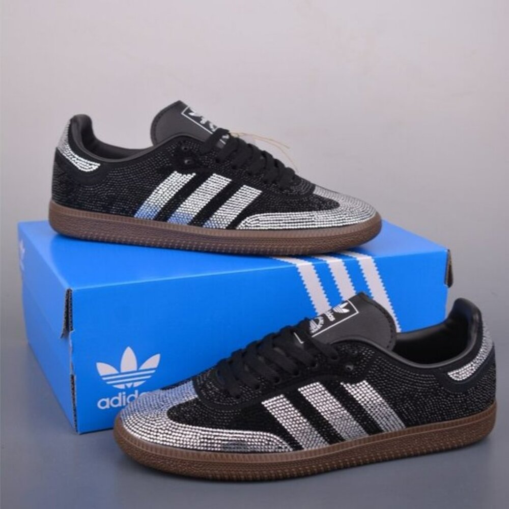 NWB Adidas Samba OG Crystal Embellished Sneaker